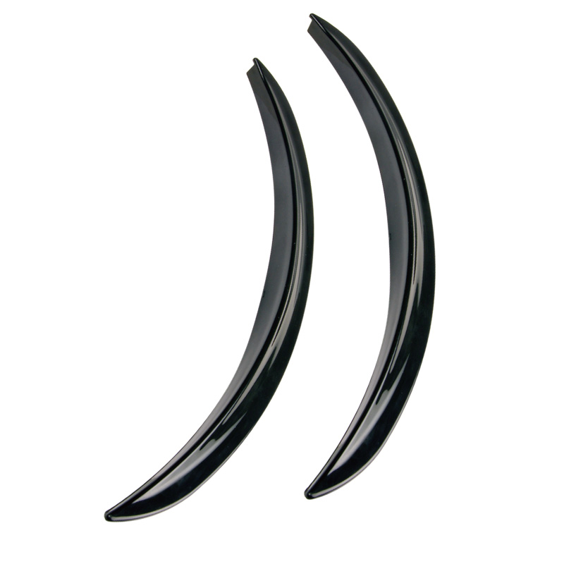 Universele Spatbordverbreders / Spatlappen - Zwart - Flexibel - Set à 2 stuks Universele Spatbordverbreders / Spatlappen - Zwart - Flexibel - Set à 2 stuks